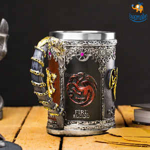 GOT House Emblem Collectible Tankard