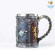 Load image into Gallery viewer, GOT House Emblem Collectible Tankard
