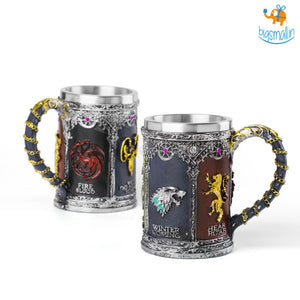 GOT House Emblem Collectible Tankard