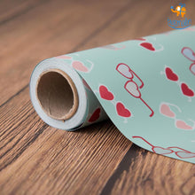 Load image into Gallery viewer, Hearty Sunglasses Gift Wrapping Paper Roll
