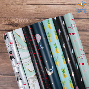 Abstract Pattern Gift Wrapping Paper Roll