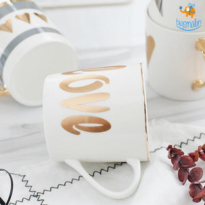 Glossy Love Mugs