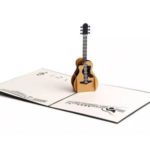 Guitar Pop Up Card