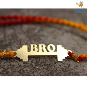 Gym Bro Rakhi Gift Set