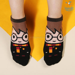 Harry Potter Ankle Length Socks - Set of 3