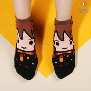 Harry Potter Ankle Length Socks - Set of 3