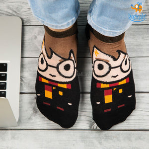 Harry Potter Ankle Length Socks - Set of 3