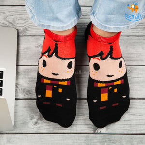 Harry Potter Ankle Length Socks - Set of 3