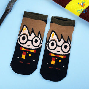 Harry Potter Ankle Length Socks - Set of 3