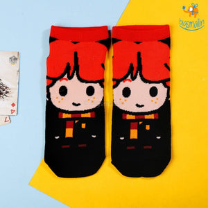 Harry Potter Ankle Length Socks - Set of 3