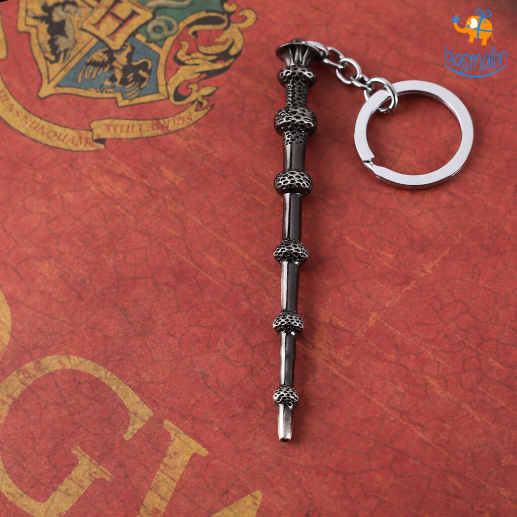 Harry potter sales wand keychain