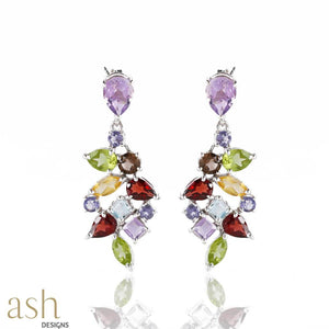 Dancing Spring Gemstone Earrings