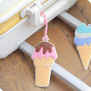 Ice cream luggage tag outlet