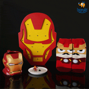 Iron Man Gift Set - 4 Pcs