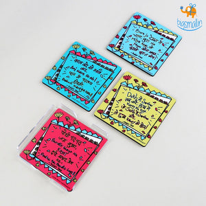 Kabir Dohe Coasters - Set of 4