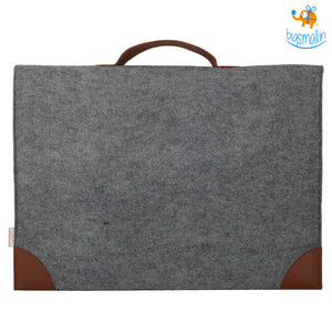 Felt Laptop Sleeve Bag - Steel Grey