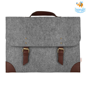 Felt Laptop Sleeve Bag - Steel Grey