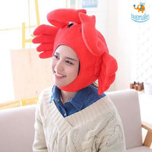 Load image into Gallery viewer, Funny Crab Headgear
