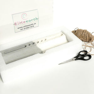 Concrete Desk Stationery Organizer