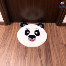 Load image into Gallery viewer, Handcrafted Panda Shaped Rug
