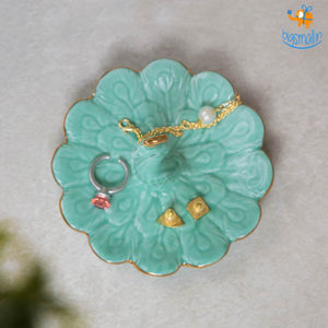 3D Peacock Jewellery Holder Plate