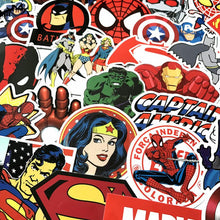 Load image into Gallery viewer, Superhero Stickers - Set of 50
