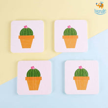 Load image into Gallery viewer, Diatomite Absorbent Drink Coasters - Set of 4
