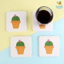 Load image into Gallery viewer, Diatomite Absorbent Drink Coasters - Set of 4
