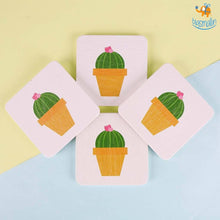 Load image into Gallery viewer, Diatomite Absorbent Drink Coasters - Set of 4
