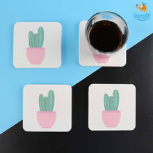 Load image into Gallery viewer, Diatomite Absorbent Drink Coasters - Set of 4
