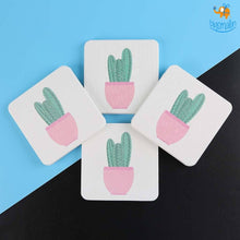 Load image into Gallery viewer, Diatomite Absorbent Drink Coasters - Set of 4
