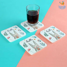 Load image into Gallery viewer, Diatomite Absorbent Drink Coasters - Set of 4
