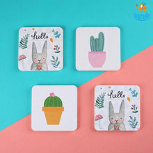 Load image into Gallery viewer, Diatomite Absorbent Drink Coasters - Set of 4
