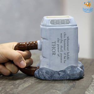 3D Thor Hammer Mug