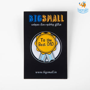 Best Dad Lapel Pin