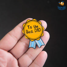 Load image into Gallery viewer, Best Dad Lapel Pin
