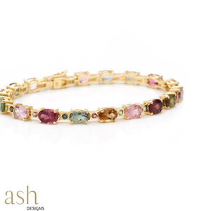 Turmali Semi-Precious Bracelet