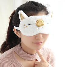 Load image into Gallery viewer, 3D Unicorn Eye Mask
