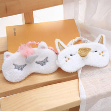 Load image into Gallery viewer, 3D Unicorn Eye Mask
