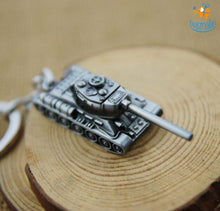 Load image into Gallery viewer, WoT Tank Metallic Keychain
