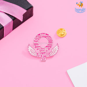 Girl Power Lapel Pin