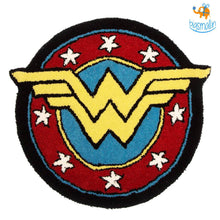 Load image into Gallery viewer, Handcrafted Wonder Woman Rug
