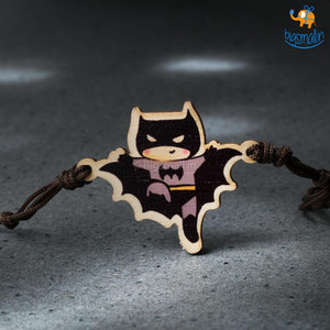 Batman Wooden Rakhi