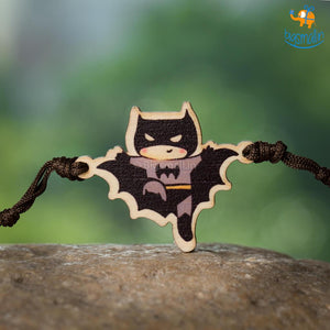 Batman Wooden Rakhi