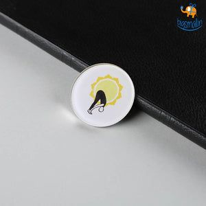 Yoga Asanas Fridge Magnets- Set of 8