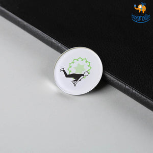 Yoga Asanas Fridge Magnets- Set of 8
