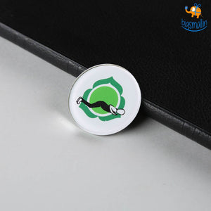 Yoga Asanas Fridge Magnets- Set of 8
